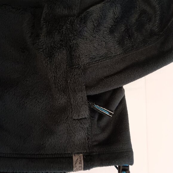 L.L. BEAN Full Zip Sherpa Micro Fleece Cozy  Jacket Coat 504678 Women's Size M - Picture 6 of 15